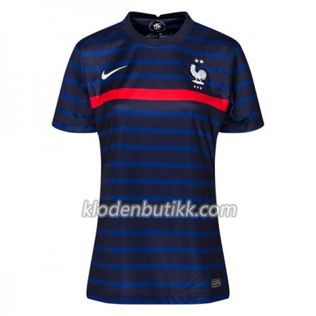 Frankrike Dame Hjemme Fotballdrakt Euro 2020 Kortermet